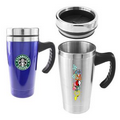 Traveler 16oz Double Wall 18/8 Stainless Steel Mug